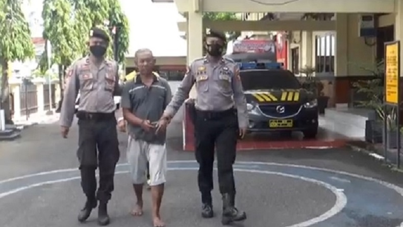 Kakek Bunuh Istri Muda Berusia 17 Tahun Serahkan Diri ke Polisi