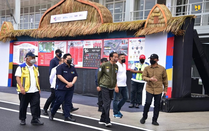 Jokowi Resmikan Jalan Bypass BIL-Mandalika, dari BIL ke Mandalika Kini Hanya 15 Menit