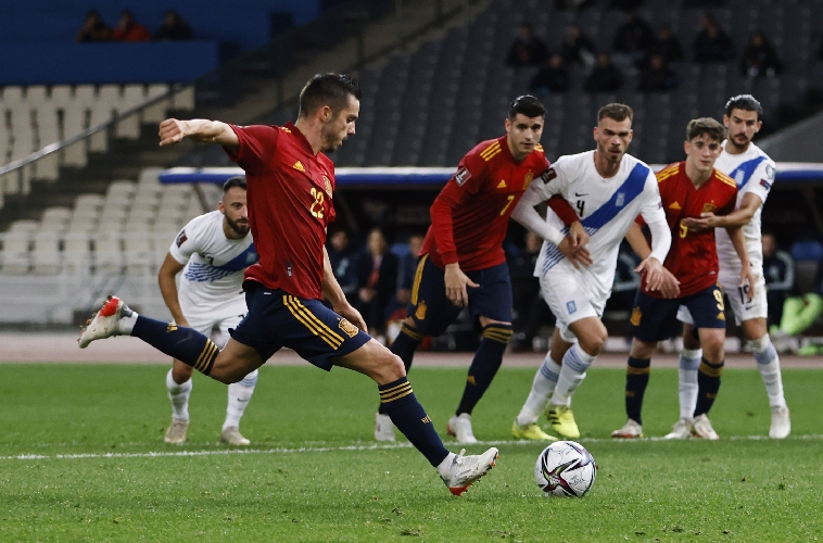 Hasil Kualifikasi Piala Dunia 2022: Penalti Pablo Sarabia Antar Spanyol Taklukkan Yunani