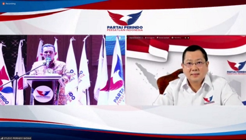 Rakorwil Partai Perindo Kepri, Hary Tanoesoedibjo: Bangun Masyarakat Produktif untuk Indonesia Sejahtera