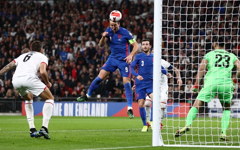 Hasil Kualifikasi Piala Dunia 2022: Harry Kane Menggila, Inggris Cukur Albania 5-0