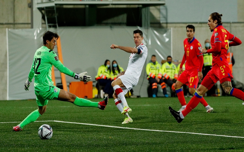 Hasil Kualifikasi Piala Dunia 2022: Polandia Gasak Andorra, Robert Lewandowski Cetak Brace