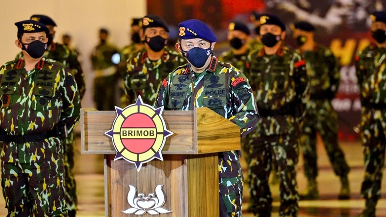 Kapolri Jenderal Listyo Sigit Prabowo Akan Restrukturisasi Korps Brimob