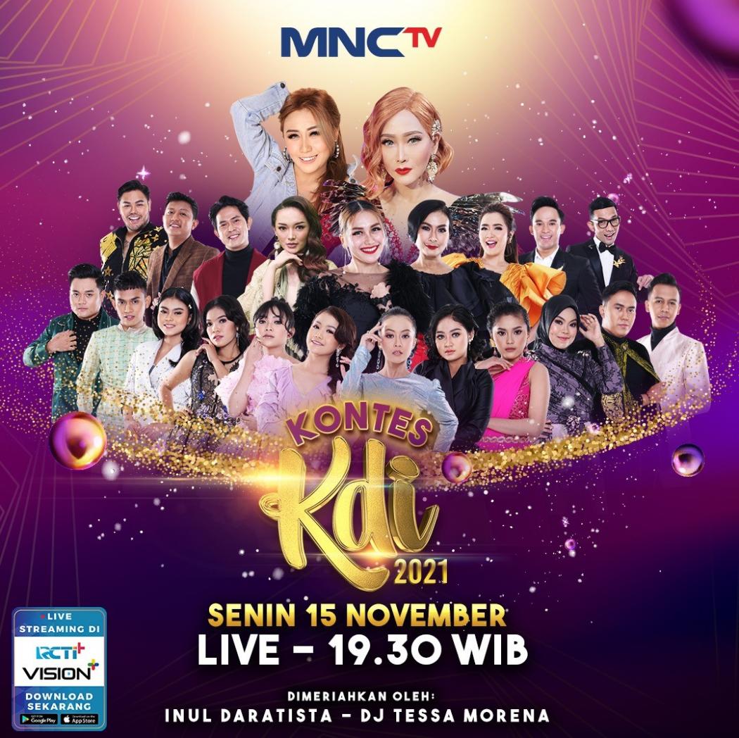 Malam Ini 12 Kontestan Tampil di Hadapan Para Juri, Saksikan Kontes KDI 2021 di MNCTV