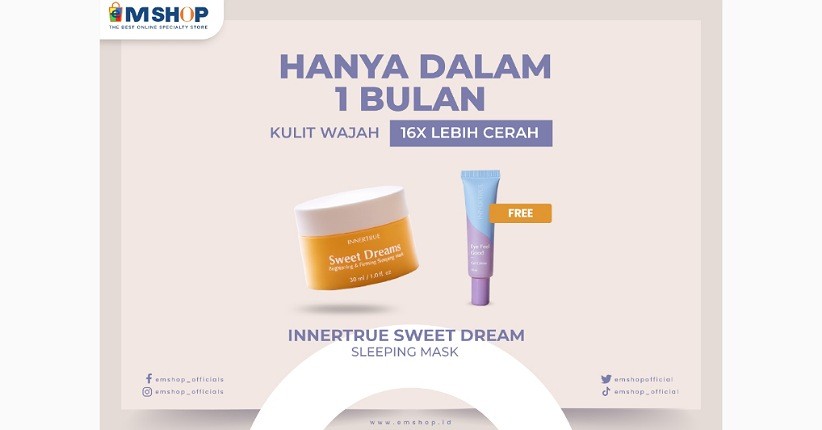 Gunakan Innertrue Skincare dari Emshop