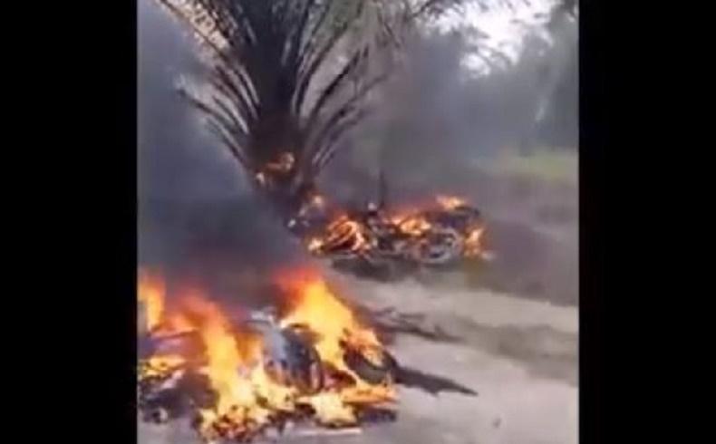 Konflik Agraria Pecah di Padanglawas, 1 Orang Tewas 6 Motor Dibakar