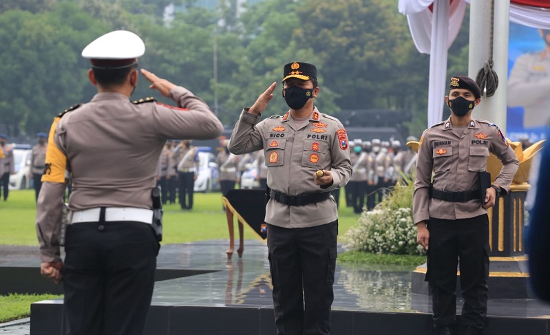 Apel Pasukan Operasi Zebra Semeru 2021, Ini 3 Pesan Penting Kapolda Jatim 