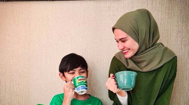 Intip Rahasia Zee Zee Shahab Jaga Kesehatan Anak di Tengah Pandemi, Salah Satunya Batasi Gula