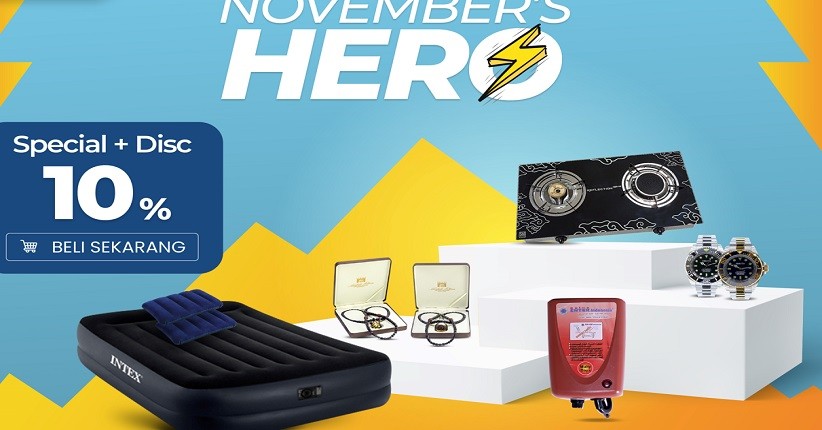 Konsumsi 6 Asupan Nutrisi dan Dapatkan Promo November’s Super Double Discount dari Emshop