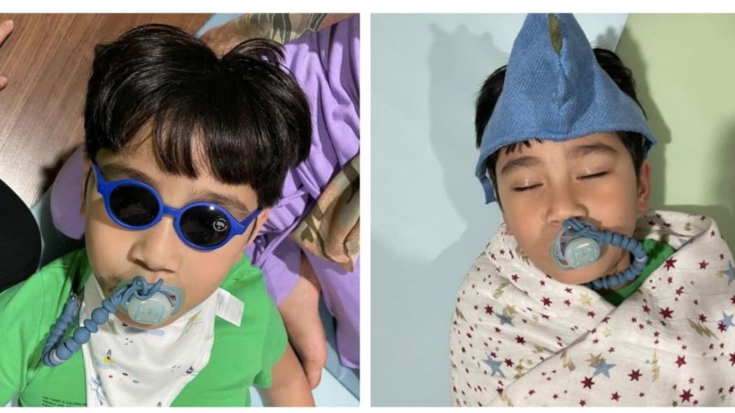 Tak Sabar Nunggu Kelahiran Adik Rafathar Akting Jadi Bayi, Netizen: Kok Mirip Choi Siwon