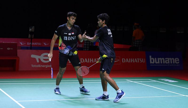 Hasil Indonesia Masters 2021: Menangi Perang Saudara, Bagas/Fikri Singkirkan Fajar/Rian