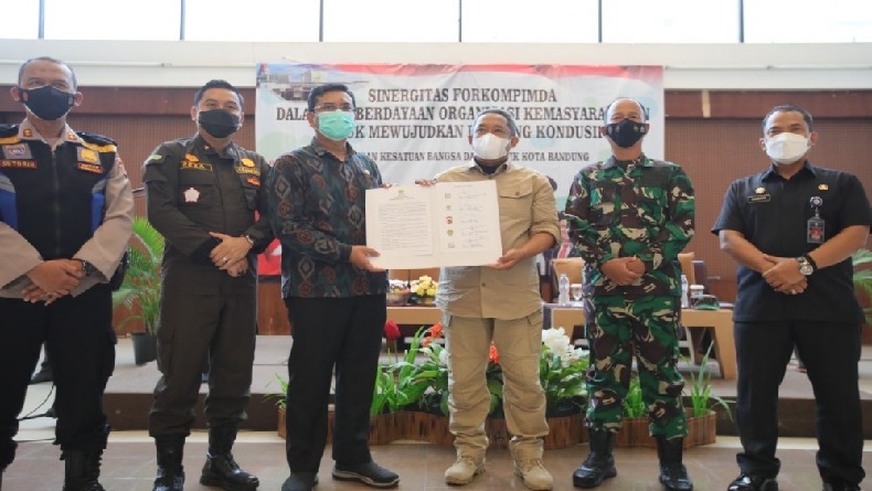 3 Ormas Sepakat Jaga Bandung Damai, Wakil Wali Kota: Potensi Konflik Ada tapi Bisa Diredam