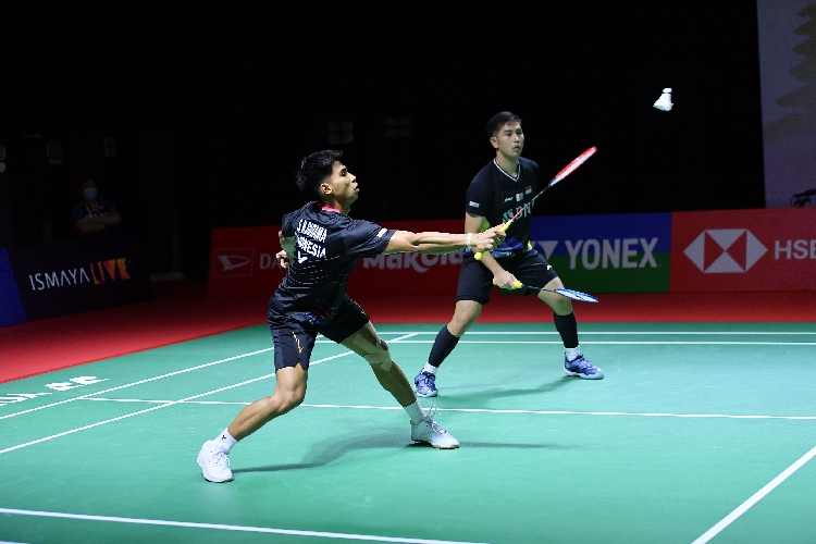 Hasil Indonesia Masters 2021: Comeback Dramatis, Sabar/Reza Singkirkan Duo Malaysia