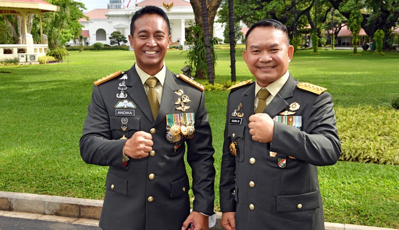 Besok, Sertijab KSAD Jenderal Andika Perkasa dan Dudung Abdurachman di Mabesad