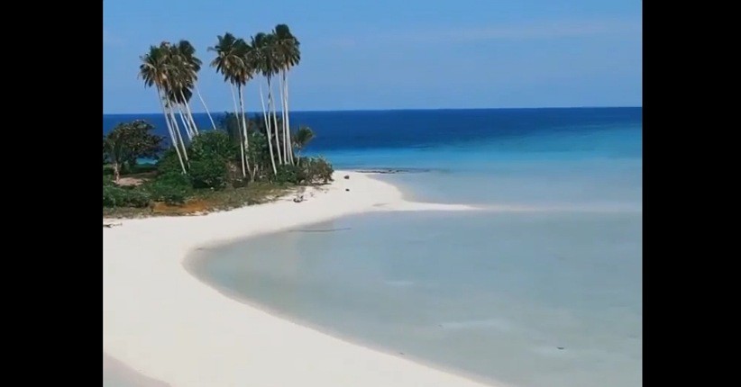 Mengenal Pulau Manimbora di Kaltim, Eksotis dan Terdapat Tulang Belulang Misterius