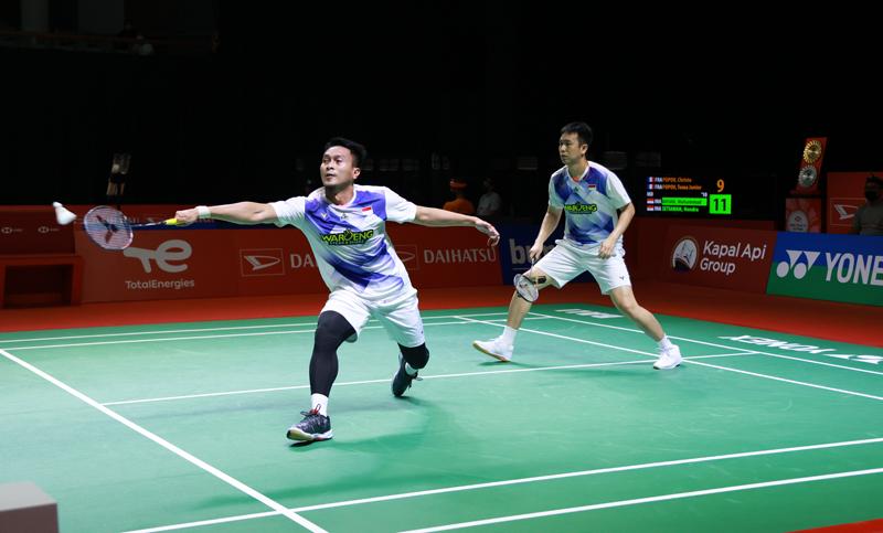 Hasil Korea Open 2022: Mantap! Ahsan/Hendra dan Fajar/Rian ke Semifinal
