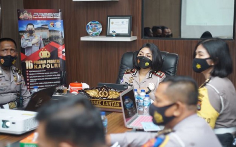 Polwan Cantik AKP Rita Yuliana Gelar Persiapan Jelang WSBK
