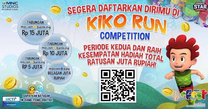 Trik Ini Perbesar Peluang Juara Kiko Run Competition, Daftar Sekarang di Sini!