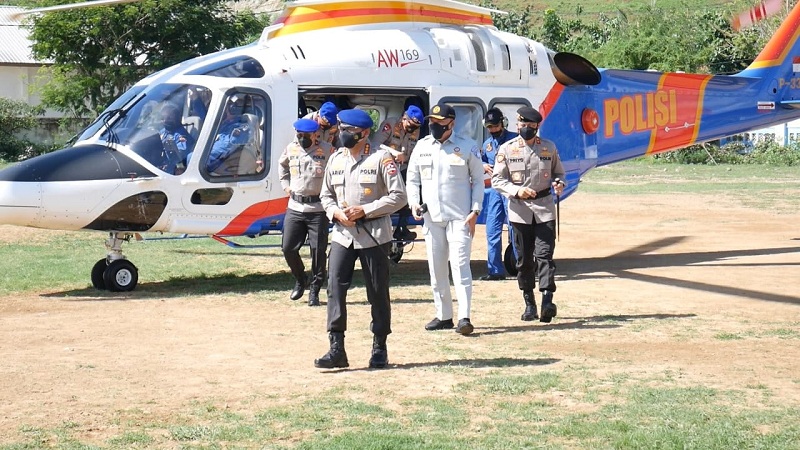 Cek Kesiapan WSBK Mandalika, Dirut Jasa Raharja dan Kabaharkam Patroli Bersama