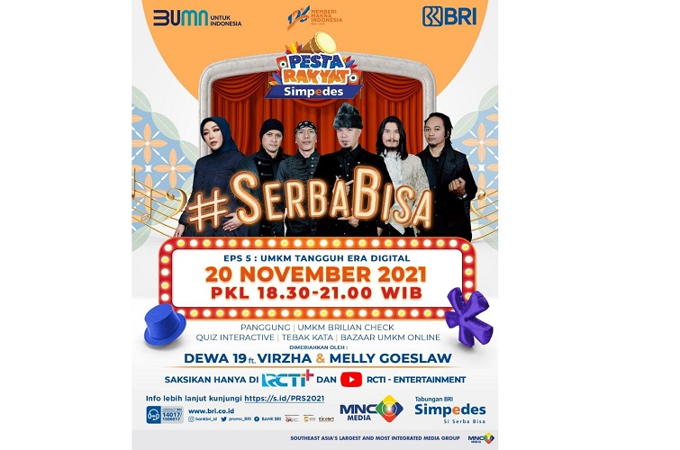 Pesta Rakyat Simpedes 2021, Wujudkan UMKM Tangguh di Era Digital