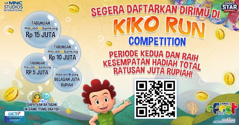 Segera Daftarkan Dirimu di Kiko Run Competition Periode Kedua dan Raih Kesempatan Hadiah Total Ratusan Juta Rupiah! 