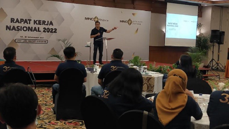 MNC Finance Rayakan HUT ke-32 dan Rakernas 2022 di Bogor, Ini Pesan Hary Tanoesoedibjo