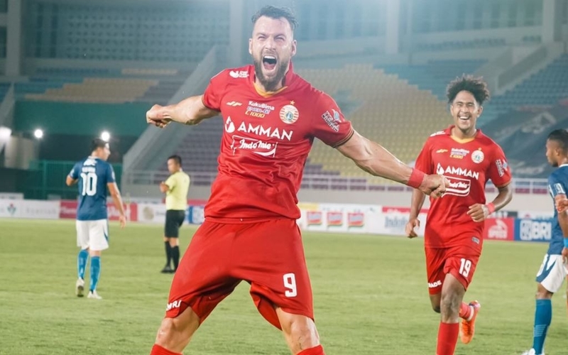 Hasil Liga 1: Marko Simic Bantu Persija Rusak Rekor Tak Terkalahkan Persib