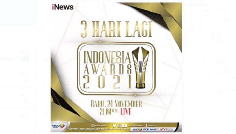 3 Hari Lagi! Indonesia Awards Digelar, Saksikan Penghargaan Tinggi Pemimpin Daerah dan Tokoh Nasional, Hanya di iNews