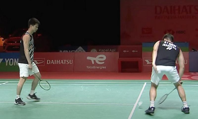 Rugikan Kevin/Marcus di Semifinal Indonesia Masters 2021, Hawk Eye Innovations Minta Maaf