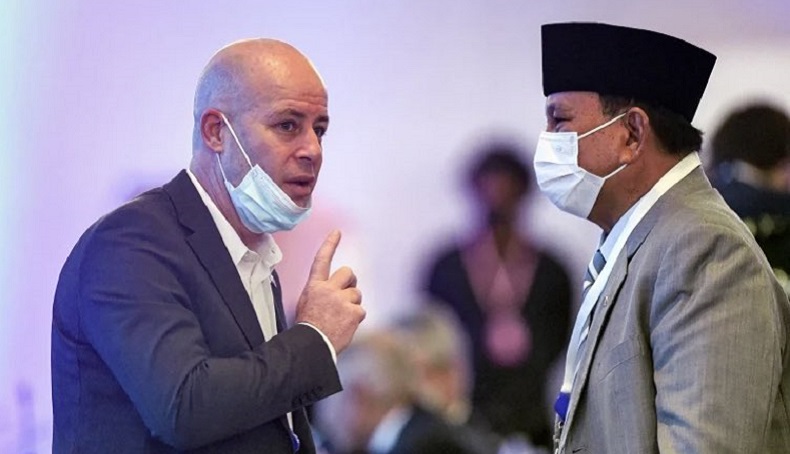 Viral Foto Prabowo Bertemu Wakil Israel, Begini Penjelasan Jubir Menhan