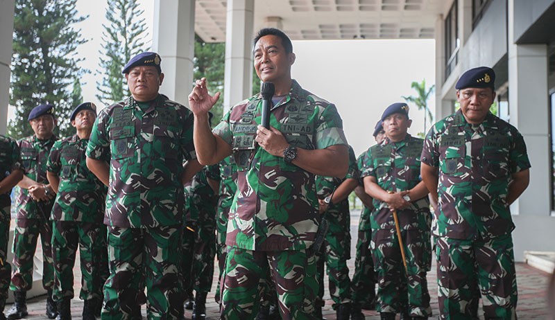 Panglima TNI Jenderal Andika Perkasa Jelaskan Kedatangan Danpuspom ke Polres Bandara Soetta