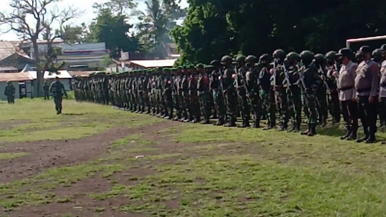 Pasukan Gabungan Bersiap Sambut dan Amankan Kunker Presiden Jokowi di Jeneponto