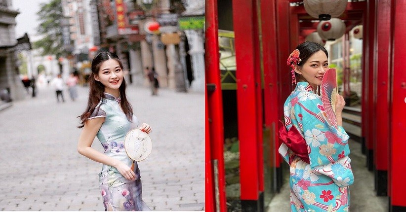 5 Gaya Pramugari Cantik Jasmine, Miliki Senyum bak Bidadari