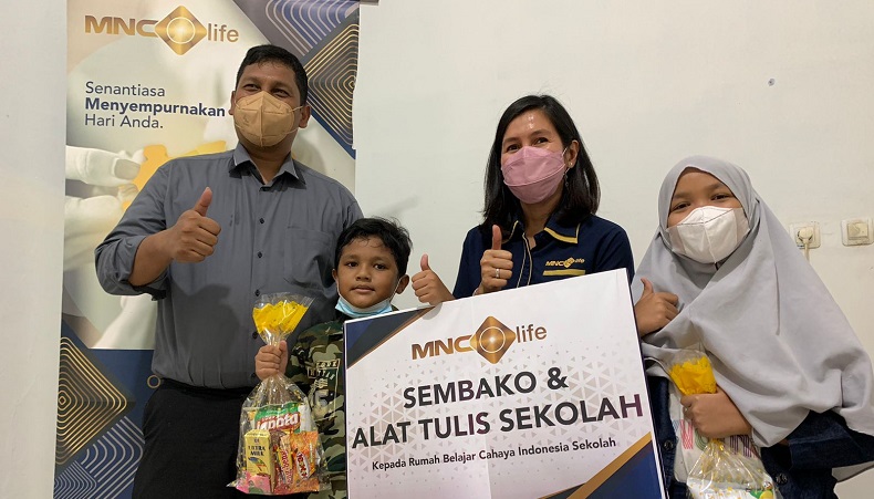 Koordinator Rumah Belajar Cahaya Indonesia : Bantuan dari MNC Life Sangat Bermanfaat untuk Anak-Anak