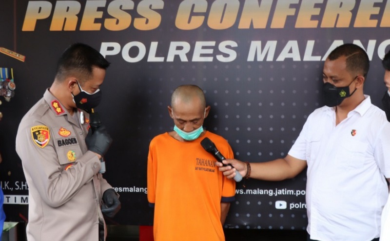 Kronologi Suami Bunuh Istri di Malang, Cekcok Soal Rumah Lalu Cabik Korban 15 Kali 