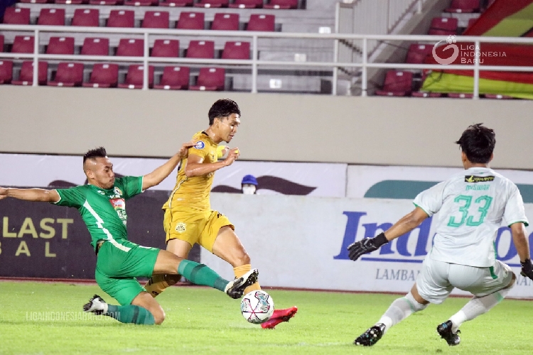 Hasil Liga 1 2021: Miswar Tampil Apik, PSS Sleman Tahan Imbang Bhayangkara FC