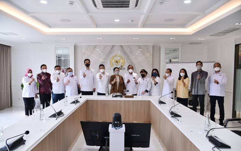 Bertemu Pengurus Kadin, Ketua DPR: Harus Jadi Penggerak Pemulihan Ekonomi Nasional