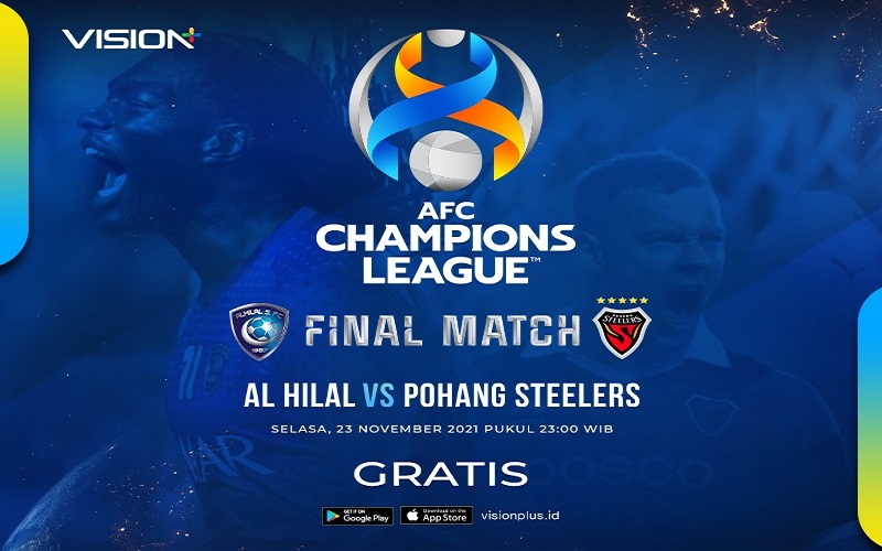 Jangan Lewatkan Final AFC Champions League, Live di Vision+ Pukul 23.00 Malam Ini!