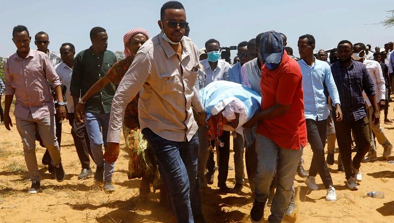 Ranjau Darat di Pinggir Jalan Meledak, 2 Orang Tewas