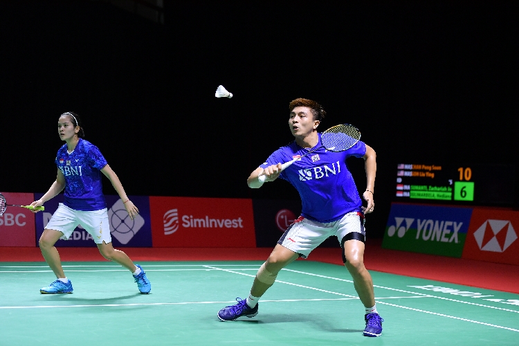 Keren! Ini Cara Zachariah/Hediana Usir Peraih Perak Olimpiade Chan Peng Soon di Orleans Masters