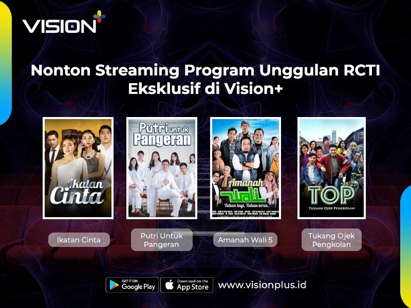 Eksklusif! Nonton Streaming Program Favorit RCTI Ikatan Cinta di Vision+ 