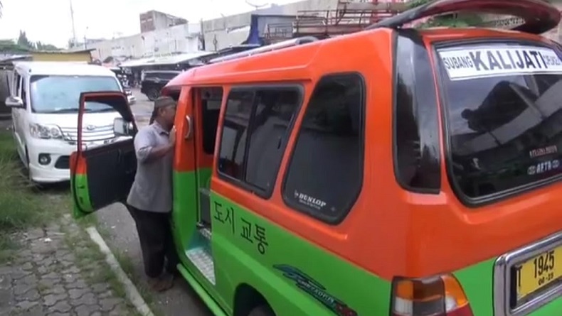 Cerita Angkot Unik di Subang Viral di TikTok, Berlantai Keramik, Bersih, dan Wangi 