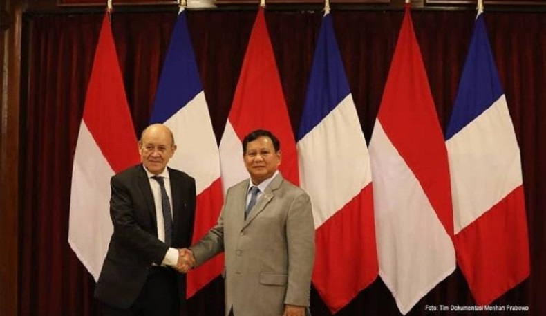 Bertemu Prabowo, Menlu Prancis Sepakati Kerja Sama Intelijen hingga Pemberantasan Teroris