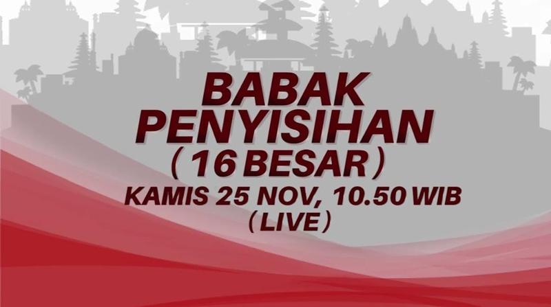 14 Wakil Tuan Rumah Beraksi di Babak 16 Besar Indonesia Open 2021, Live di iNews