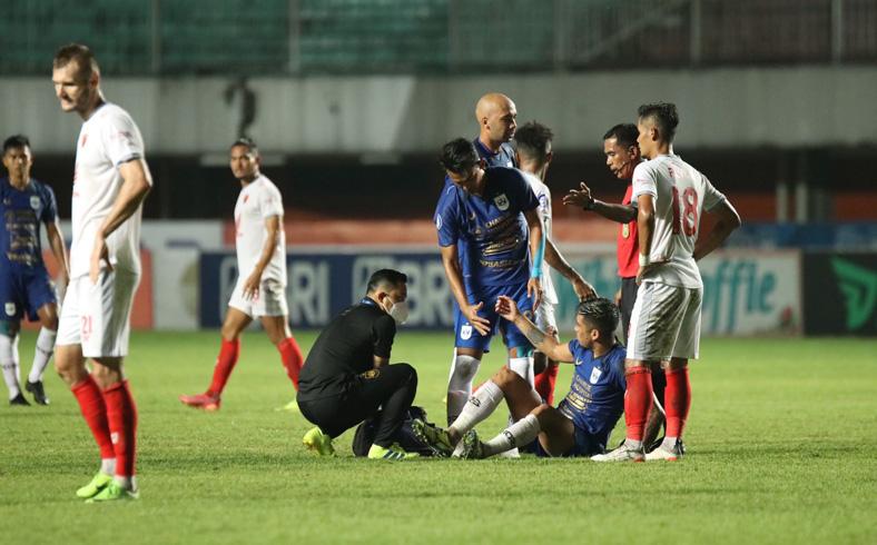 Cedera saat Lawan PSM, Begini Kondisi Terkini 2 Pemain PSIS Ucil dan Jonathan 