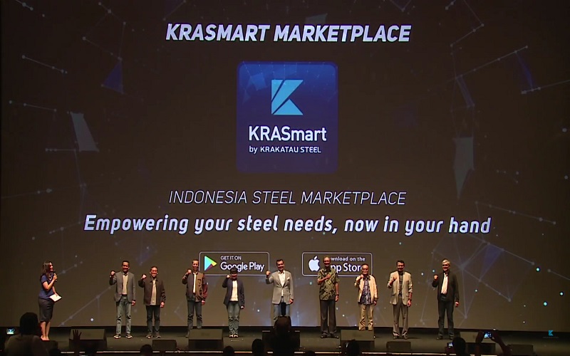 Buat Ekosistem Marketplace Baja, Krakatau Steel Luncurkan KRASmart