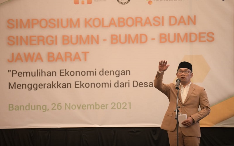 Ridwan Kamil Targetkan pada 2023 Seluruh Desa di Jabar Miliki BUMDes
