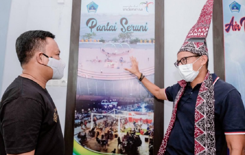 Menparekraf Sandiaga Uno: Destinasi Pantai Seruni Bantaeng Sulsel Kaya Potensi Wisata