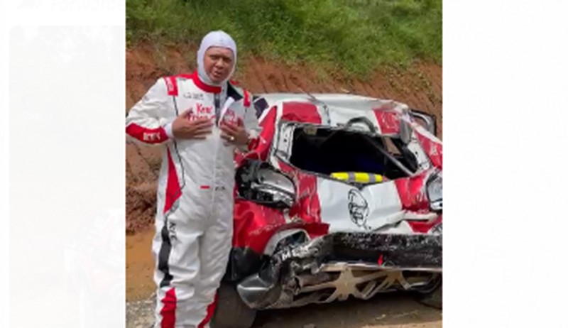 Selamat dari Kecelakaan, Bamsoet Berharap Regulasi Datangkan Mobil Balap dengan Keamanan Tinggi Dipermudah