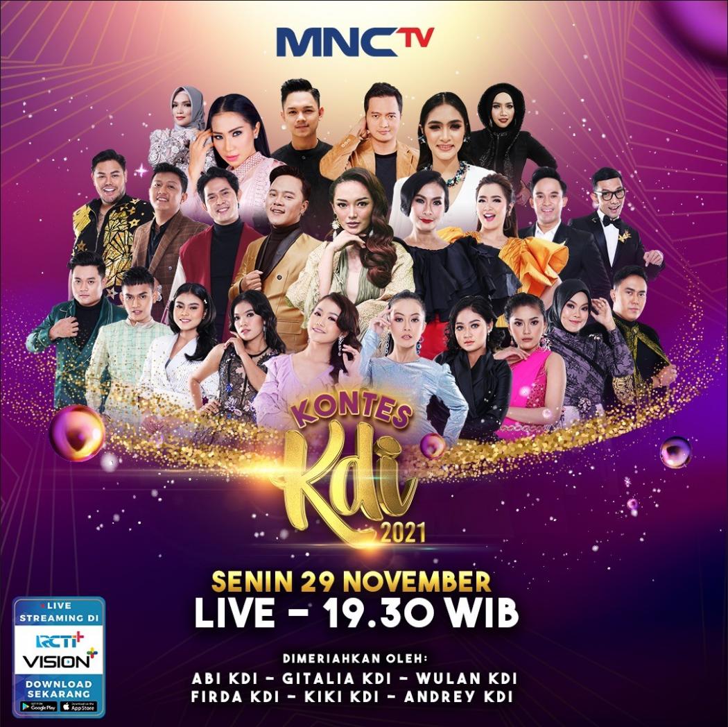 Besok Malam, 10 Besar Kontestan Siap Mengguncang Panggung Kontes KDI 2021